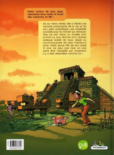 Verso de l'album Les aventures de Gullia Tome 1