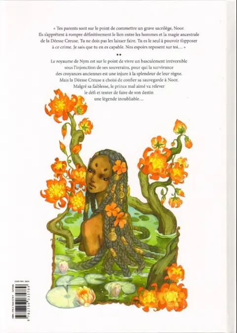 Verso de l'album La Légende de Noor Tome 1 Le sacrifice d'Hooskan