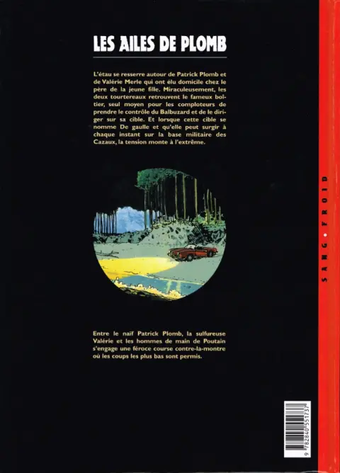 Verso de l'album Les Ailes de Plomb Tome 2 Le vol du Balbuzard