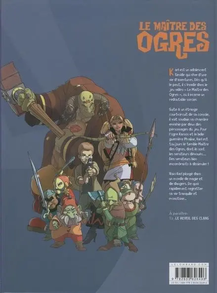 Verso de l'album Le Maître des Ogres Tome 1 Île des Os