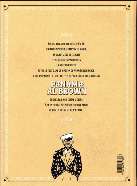 Verso de l'album Panama Al Brown