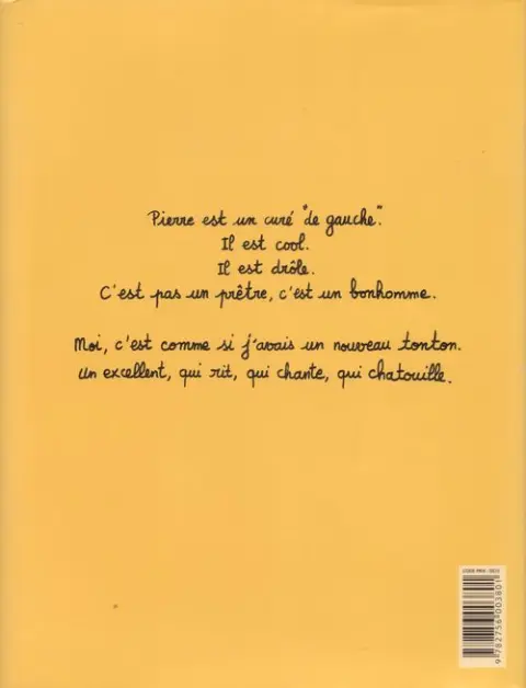 Verso de l'album Pourquoi j'ai tué Pierre