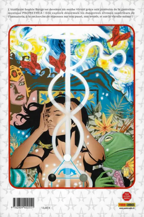 Verso de l'album Promethea 5