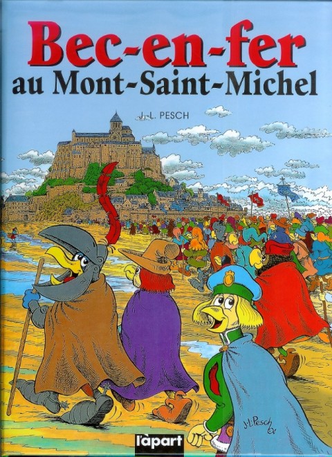Couverture de l'album Bec-en-fer Tome 5 Bec-en-fer au Mont-Saint-Michel