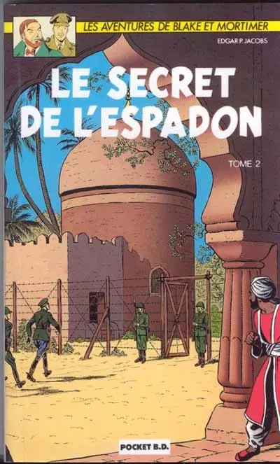 Couverture de l'album Blake et Mortimer Tome 2 Le Secret de l'Espadon