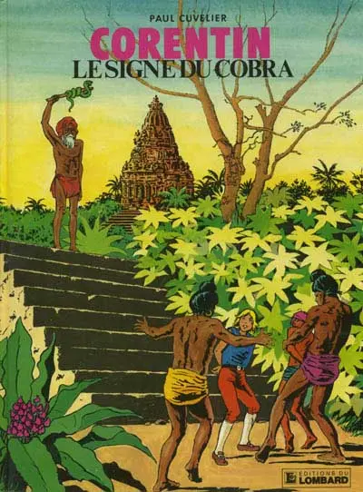 Couverture de l'album Corentin Tome 5 Le signe du cobra