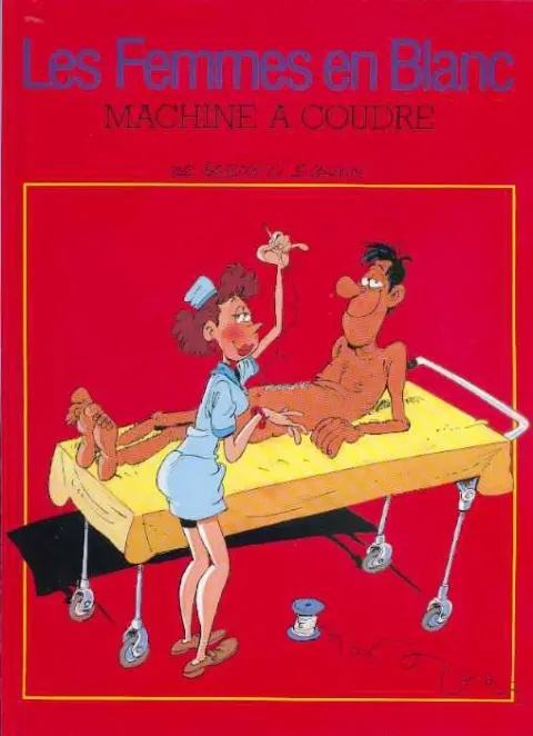 Couverture de l'album Les Femmes en Blanc Tome 10 Machine à coudre