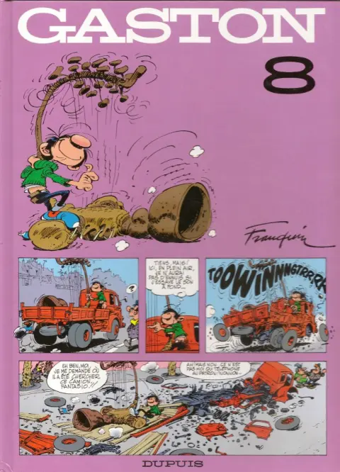 Couverture de l'album Gaston Tome 8 Édition spéciale 40e anniversaire