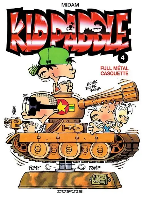Couverture de l'album Kid Paddle Tome 4 Full métal casquette