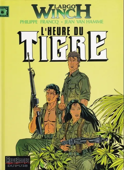 Couverture de l'album Largo Winch Tome 8 L'heure du tigre