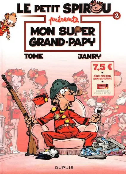 Couverture de l'album Le Petit Spirou présente... Tome 2 Mon super Grand-Papy