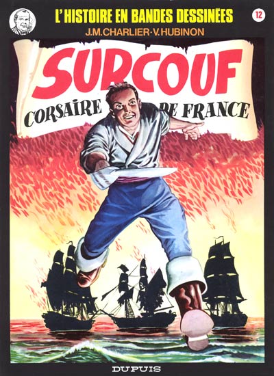 Couverture de l'album Surcouf Tome 2 Corsaire de France