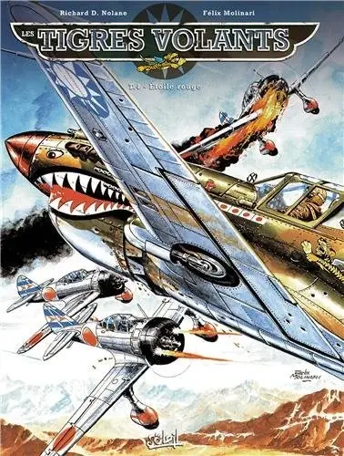 Couverture de l'album Les Tigres volants Tome 4 Etoile rouge