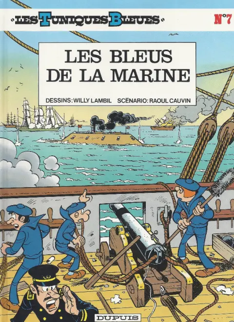 Couverture de l'album Les Tuniques Bleues Tome 7 Les bleus de la marine