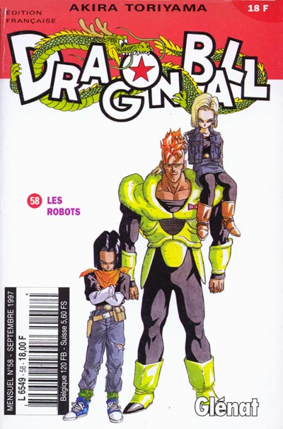 Couverture de l'album Dragon Ball Tome 58 Les robots