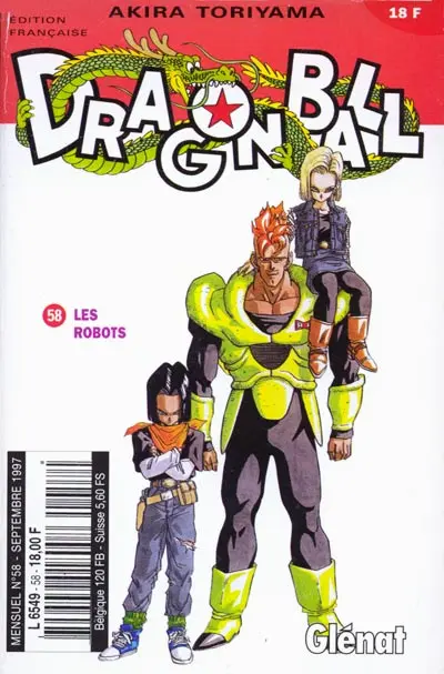 Dragon Ball Tome 58 Les robots