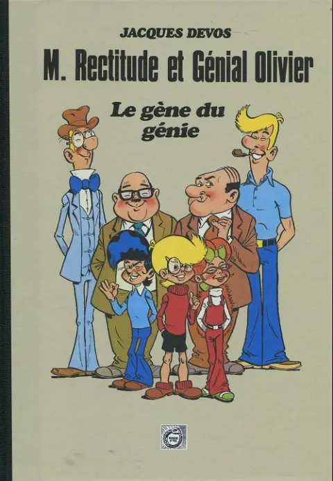 Couverture de l'album M. Rectitude et Génial Olivier Tome 19 Le gène du génie