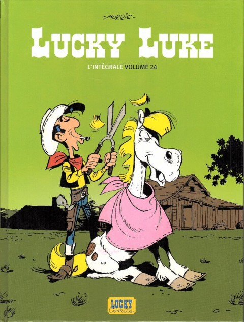 Couverture de l'album Lucky Luke L'Intégrale Volume 24