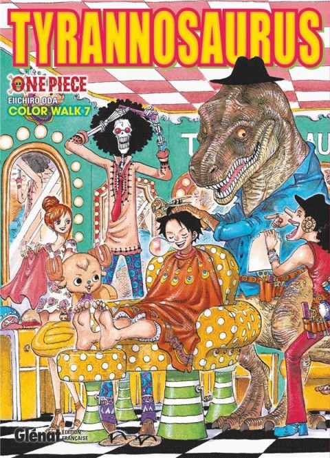 Couverture de l'album One Piece Color walk 7 Tyrannosaurus