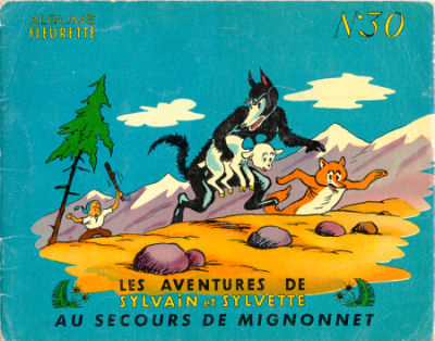 Couverture de l'album Sylvain et Sylvette Tome 30 Au secours de Mignonnet