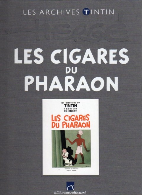 Couverture de l'album Les archives Tintin Tome 38 Les Cigares du Pharaon