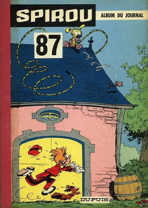 Le journal de Spirou Album N° 87