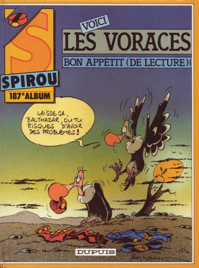Couverture de l'album Le journal de Spirou Album 187