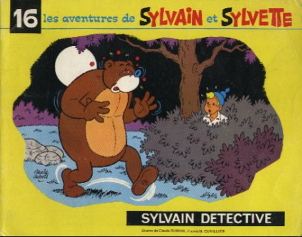 Couverture de l'album Sylvain et Sylvette Tome 16 Sylvain détective