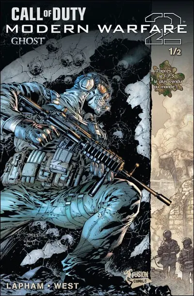 Couverture de l'album Call of Duty - Ghost Modern Warfare 2 Issue 1/2