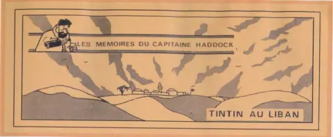 Tintin Tintin au Liban