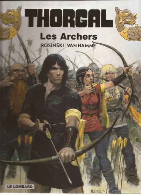 Couverture de l'album Thorgal Tome 9 Les Archers