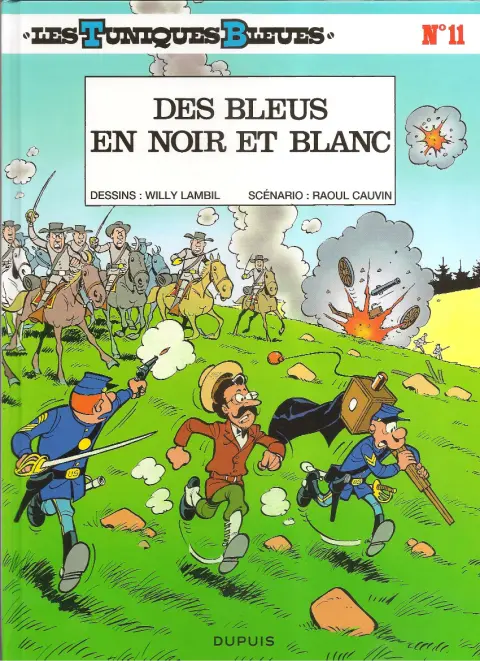 Les Tuniques Bleues Tome 11 Des bleus en noir et blanc