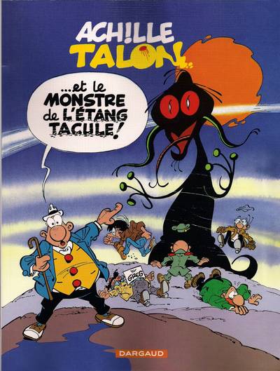 Couverture de l'album Achille Talon Tome 40 Achille Talon et le monstre de l'Étang Tacule !