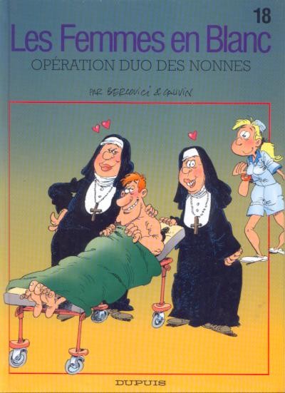 Couverture de l'album Les Femmes en Blanc Tome 18 Opération duo des nonnes