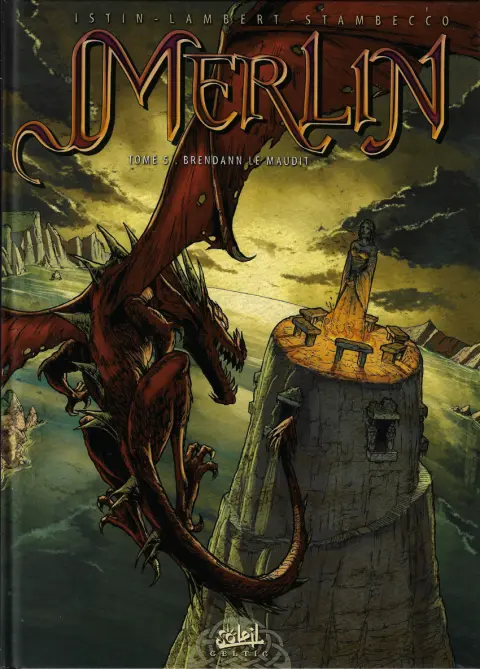 Couverture de l'album Merlin Tome 5 Brendann le maudit