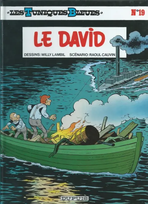 Couverture de l'album Les Tuniques Bleues Tome 19 Le David