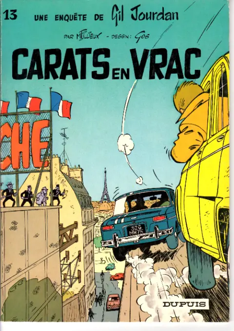 Gil Jourdan Tome 13 Carats en vrac
