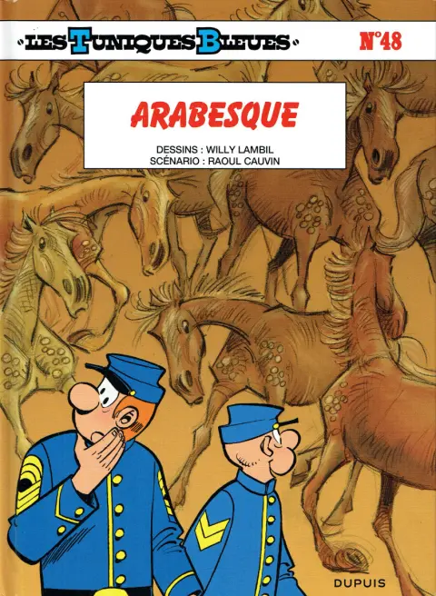 Couverture de l'album Les Tuniques Bleues Tome 48 Arabesque