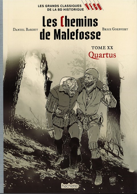 Couverture de l'album Les grands Classiques de la BD Historique Vécu - La Collection Tome 58 Les Chemins de Malefosse - Tome XX : Quartus