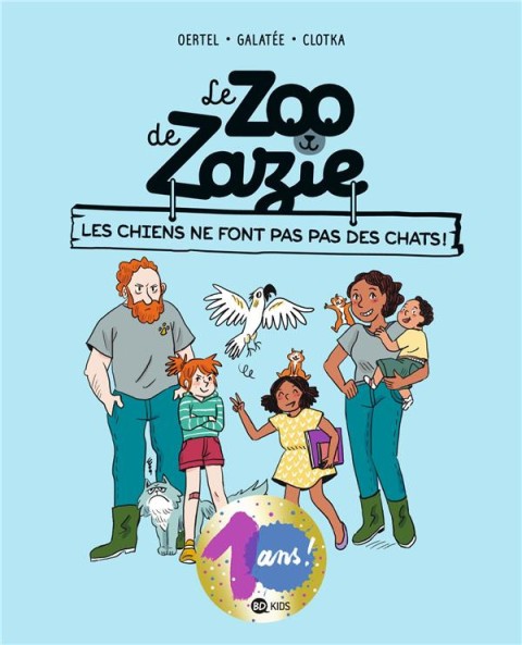 Couverture de l'album Le zoo de Zazie 3 Les chiens ne font pas pas des chats !