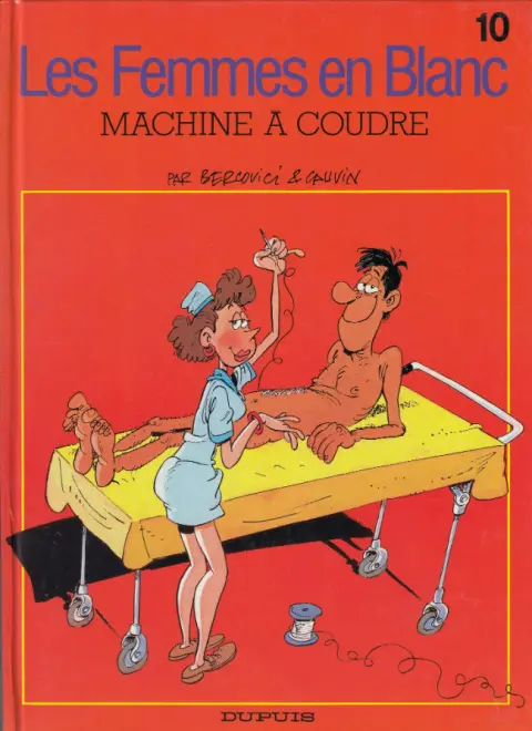 Couverture de l'album Les Femmes en Blanc Tome 10 Machine à coudre