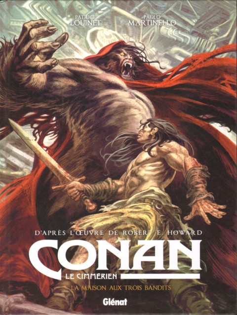 Couverture de l'album Conan le Cimmérien Tome 10 La Maison aux trois bandits