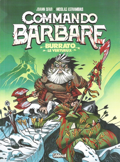 Couverture de l'album Commando Barbare Burrato le vertueux
