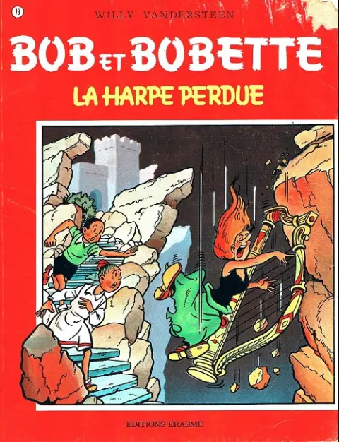 Couverture de l'album Bob et Bobette Tome 79 La harpe perdue
