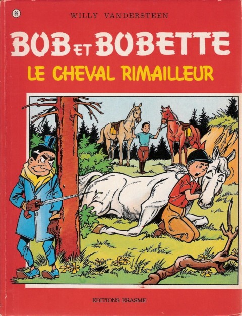 Couverture de l'album Bob et Bobette Tome 96 Le cheval rimailleur