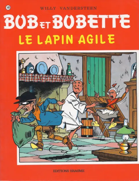 Couverture de l'album Bob et Bobette Tome 149 Le lapin agile