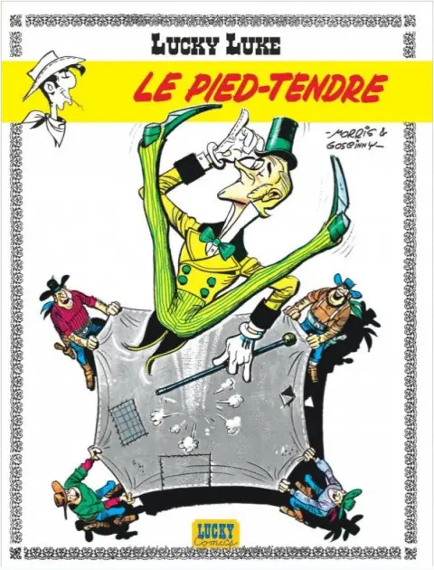 Couverture de l'album Lucky Luke Tome 33 Le pied tendre