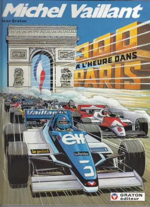 Michel Vaillant Tome 42 300 à l'heure dans Paris