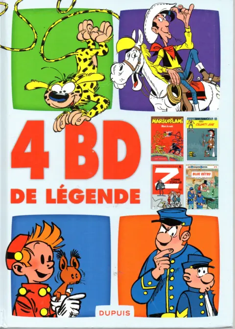 4 BD de légende