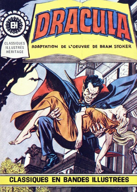 Couverture de l'album Classiques illustrés Tome 6 Dracula
